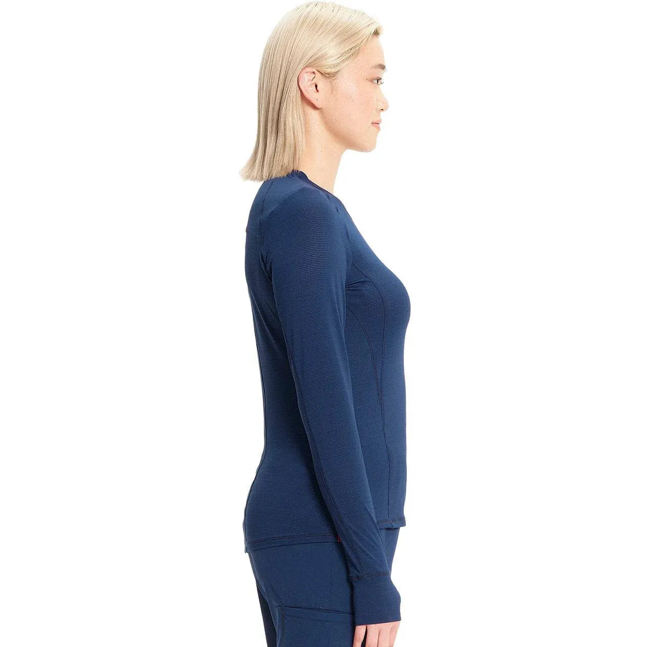 Cherokee Infinity IN640 Long Sleeve Performance Underscrub Women Underscrub Navy XS