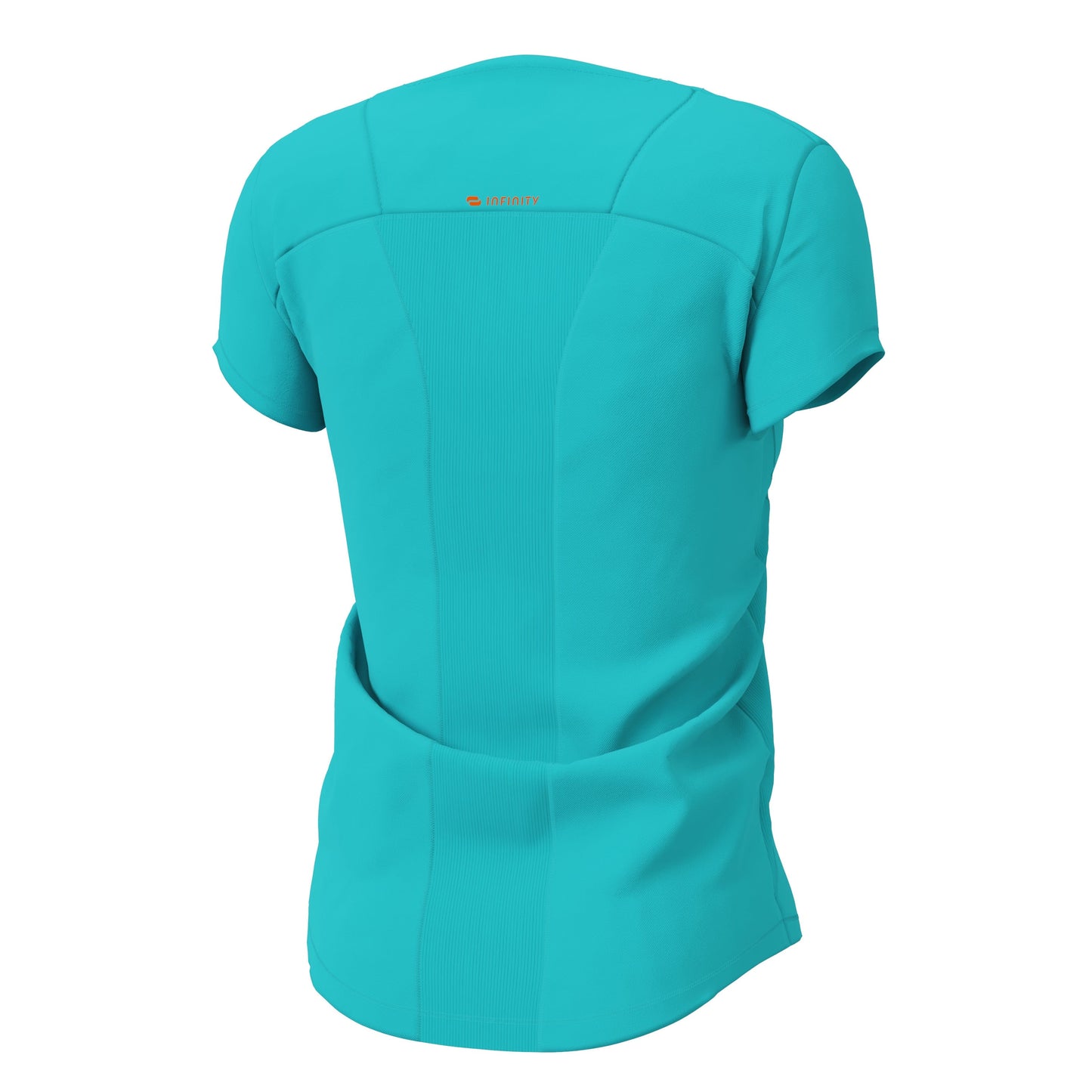 Infinity Scrub Top Infinity IN620A V-neck Top Women Top Teal Blue
