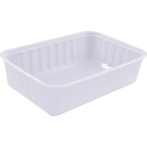 Katermaster Bags & Takeaway 750ml Katermaster Container Rib Rectangle Natural