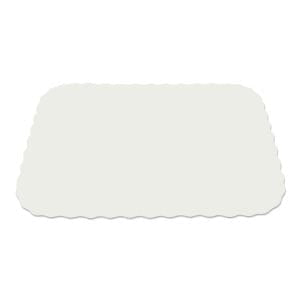 Katermaster Traymat Scalloped White