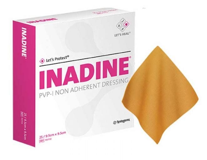 KCI KCI INADINE (PVP-I) NON-AD DSG 9.5CMX9.5CM