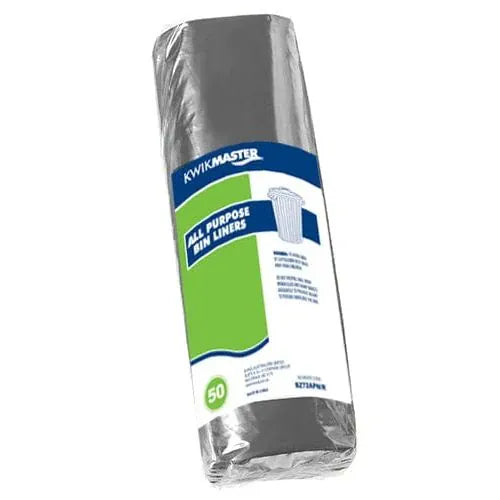 Kwikmaster Cleaning & Washroom Supplies Carton of 250 Kwikmaster Bin Liner 82L