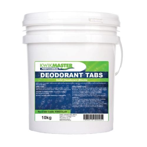 Kwikmaster Professional Cleaning & Washroom Supplies Each Kwikmaster Unrinal Deodourant Tablets 100G Lavendar 10kg
