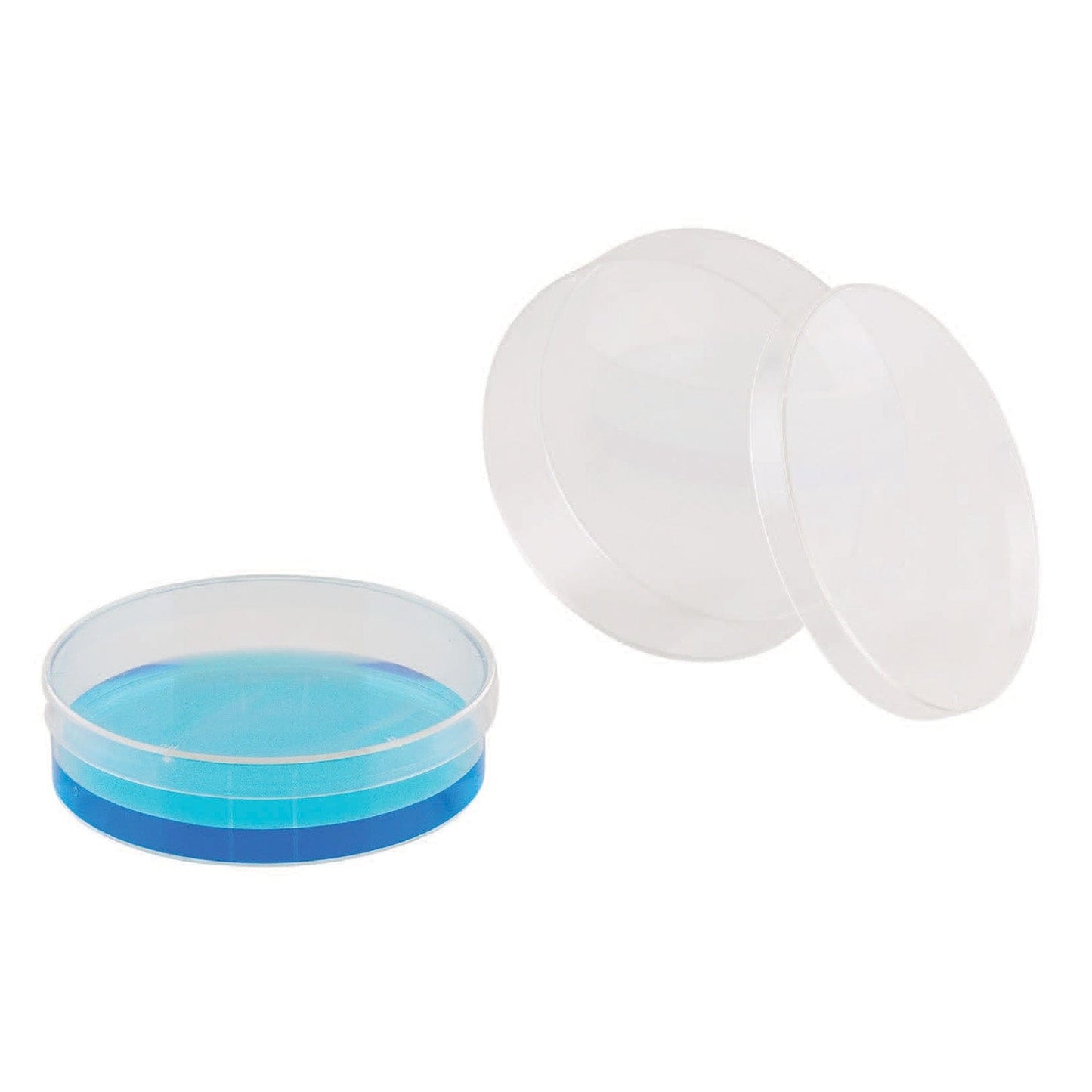 LabServ Dish Petri 90x25mm PS Sterile Vented for Plant Tissue Culture with Stacking Rim
