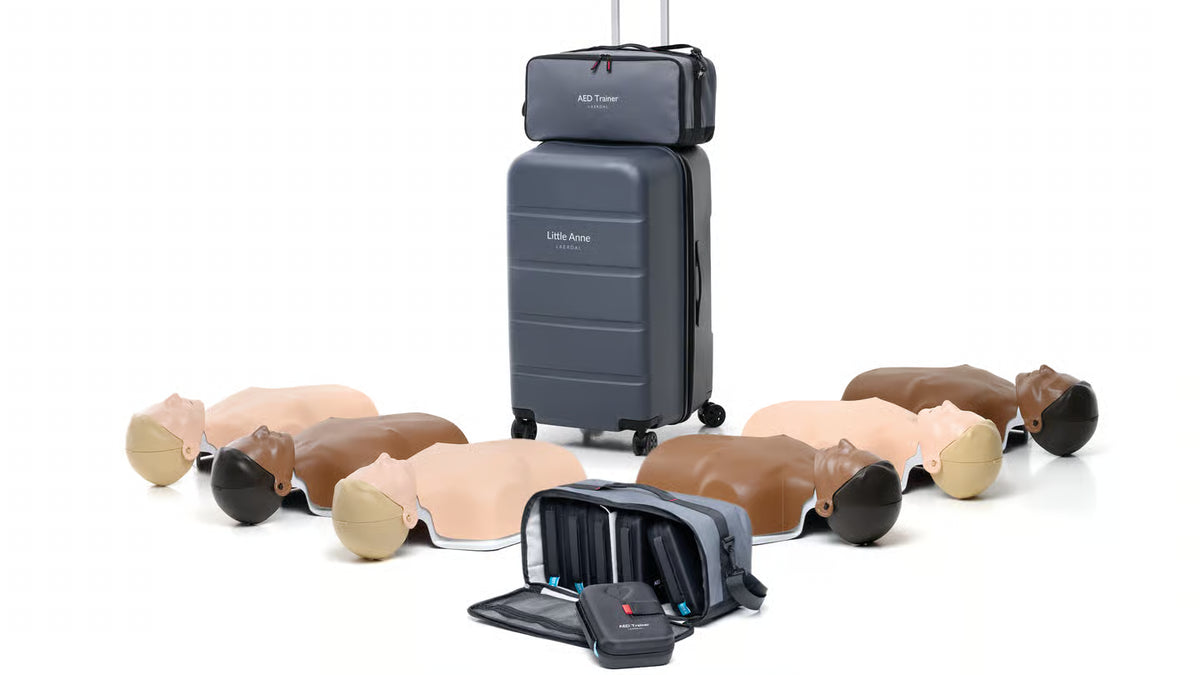 Laerdal Little Anne and AED Trainer 6pk - Combo Kit