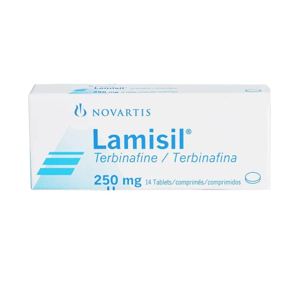 Novartis Antifungal Medications Lamisil Tablets 250 Mg - Terbinafine Hydrochloride