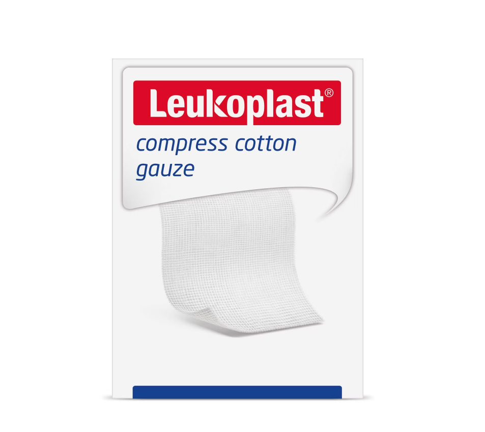 BSN Medical Sponges, Swabs & Gauze 10cm Leukoplast Compress Cotton Gauze Non-Sterile