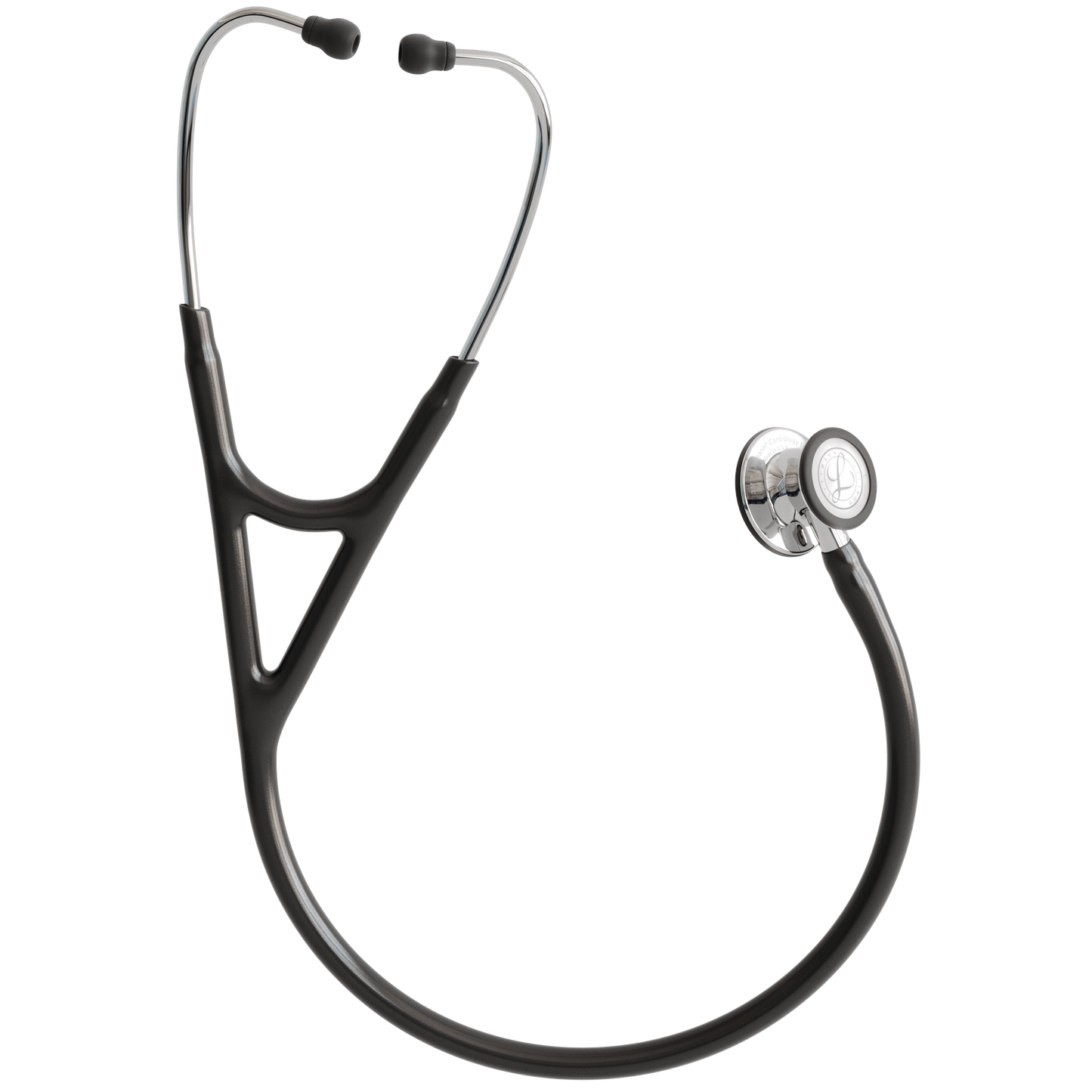 Littmann Cardiology Stethoscopes Littmann Cardiology IV Stethoscope Black / Mirror 6177
