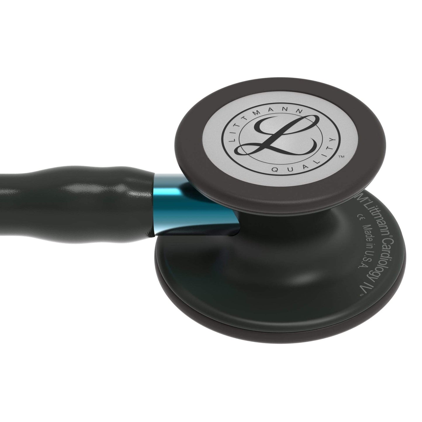 Littmann Cardiology Stethoscopes Littmann Cardiology IV Stethoscope Black with Blue Stem 6201