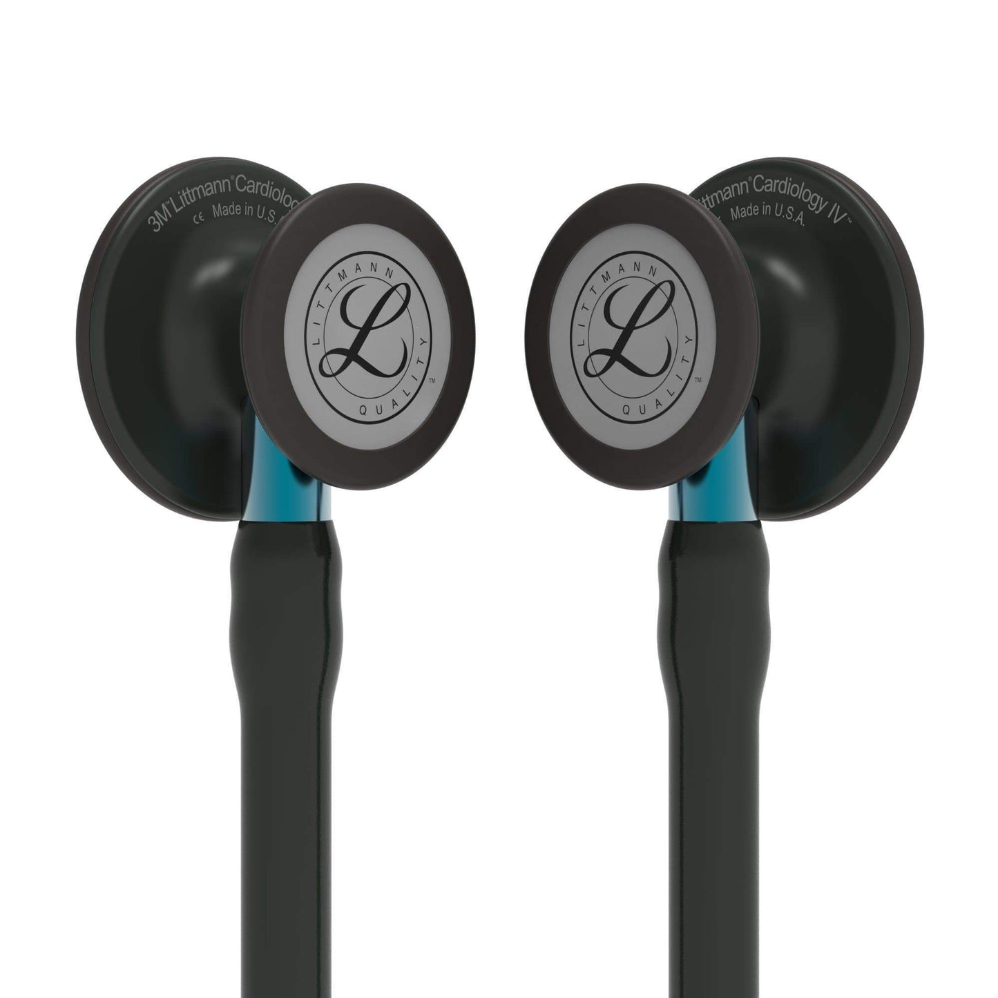 Littmann Cardiology Stethoscopes Littmann Cardiology IV Stethoscope Black with Blue Stem 6201