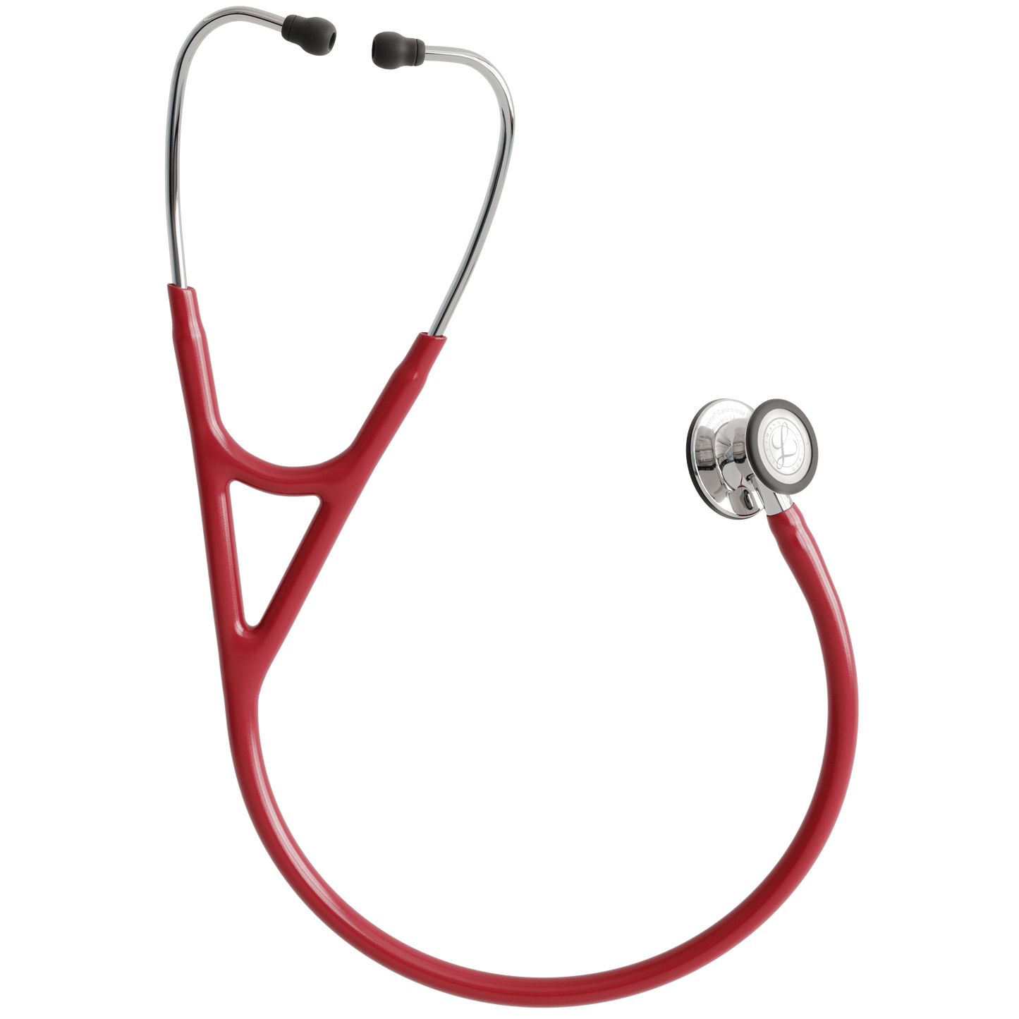 Littmann Cardiology Stethoscopes Littmann Cardiology IV Stethoscope Burgundy / Mirror 6170