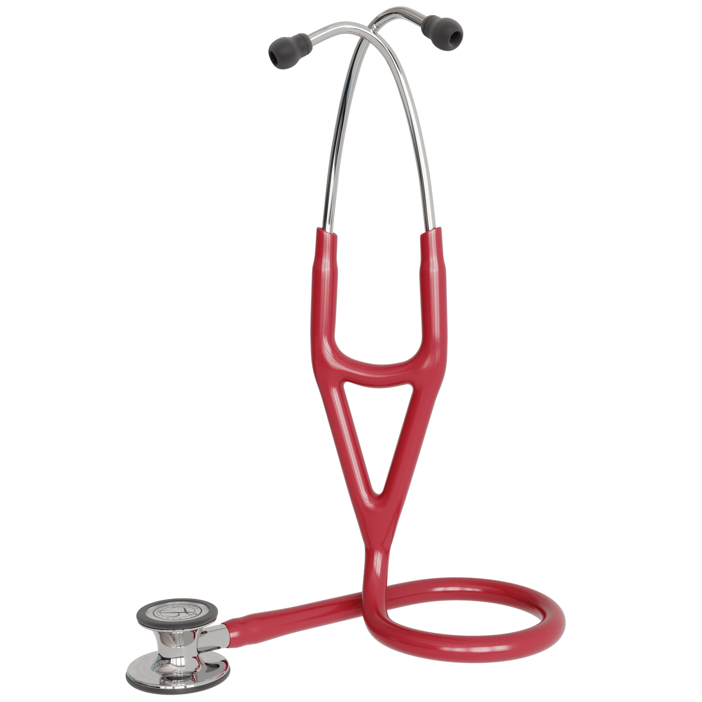 Littmann Cardiology Stethoscopes Littmann Cardiology IV Stethoscope Burgundy / Mirror 6170