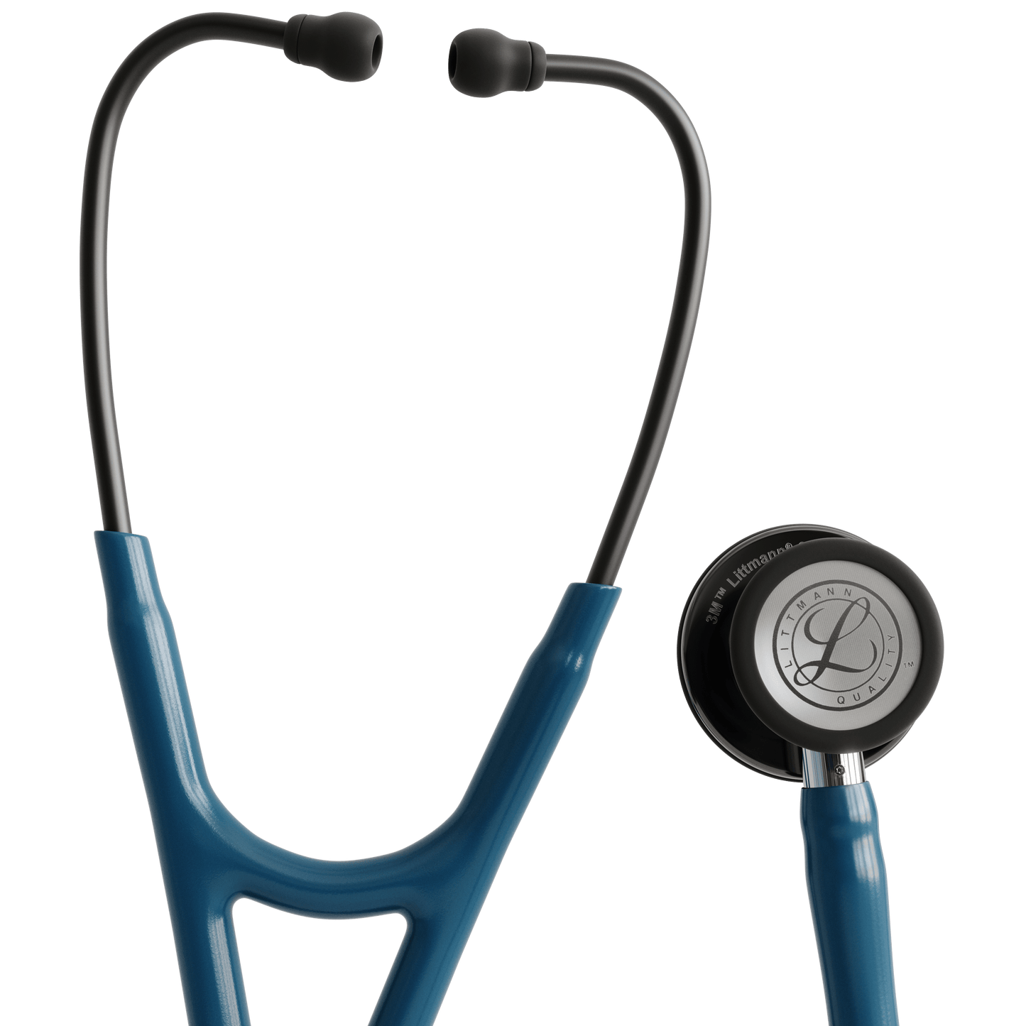 Littmann Cardiology Stethoscopes Littmann Cardiology IV Stethoscope Smoke Caribbean/Mirror Stem 6234