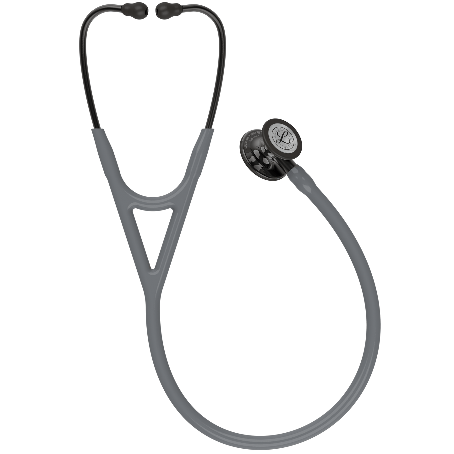 Littmann Cardiology Stethoscopes Littmann Cardiology IV Stethoscope Smoke Gray / Smoke Stem 6238