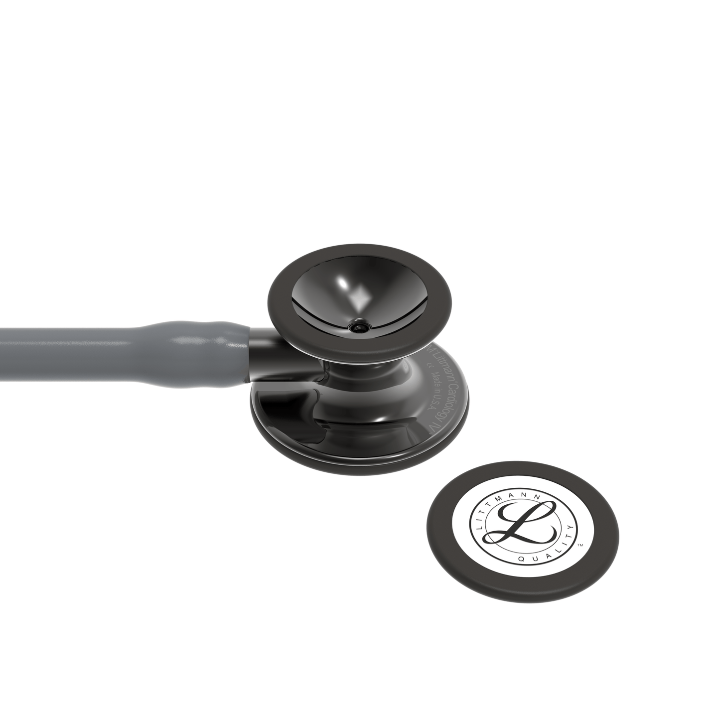 Littmann Cardiology Stethoscopes Littmann Cardiology IV Stethoscope Smoke Gray / Smoke Stem 6238