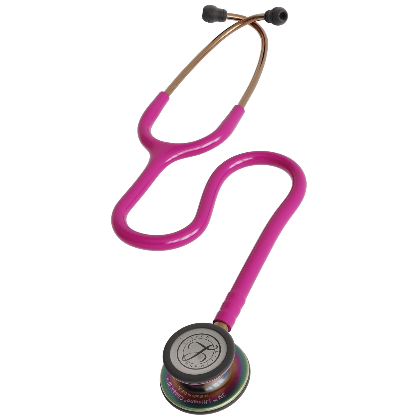 Littmann Classic Stethoscopes Littmann Classic III Stethoscope Raspberry/Rainbow 5806