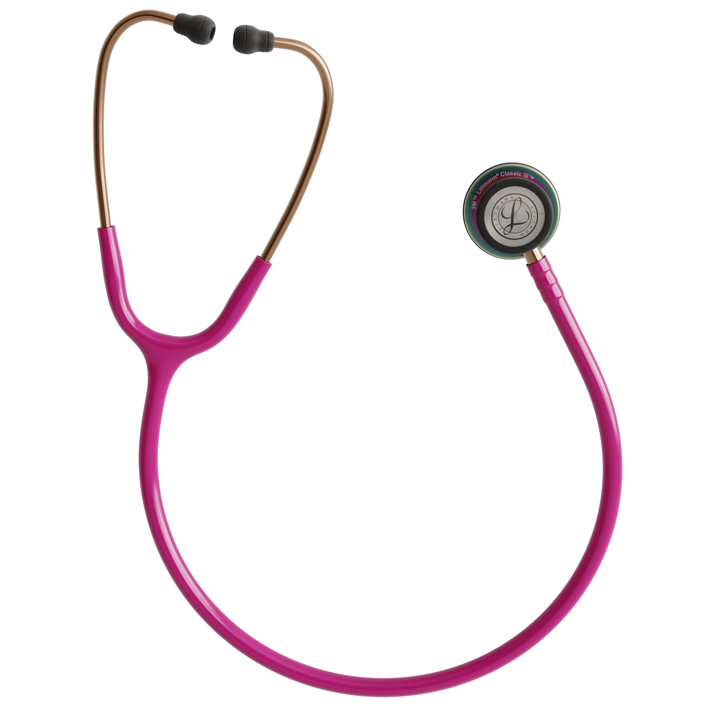 Littmann Classic Stethoscopes Littmann Classic III Stethoscope Raspberry/Rainbow 5806