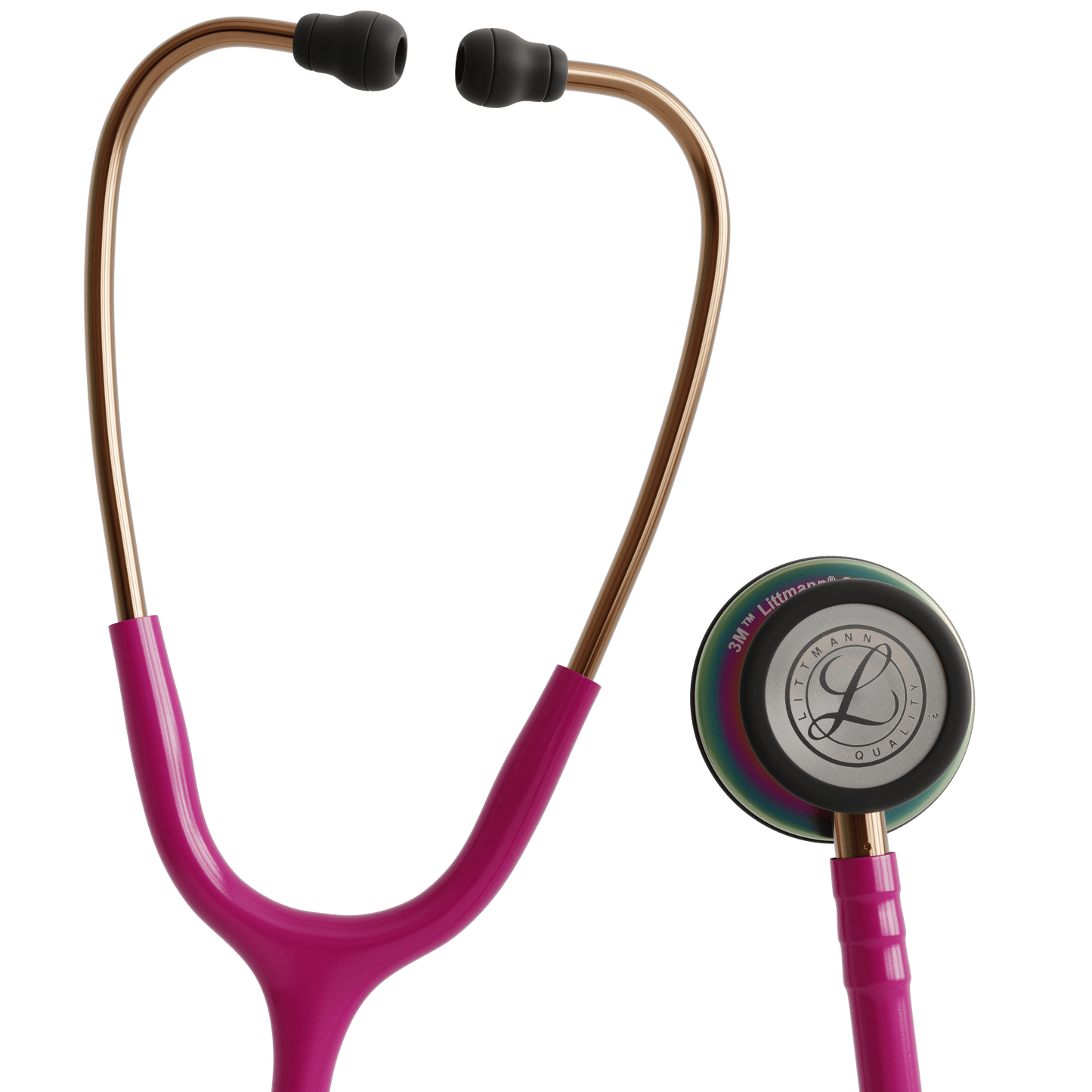Littmann Classic Stethoscopes Littmann Classic III Stethoscope Raspberry/Rainbow 5806