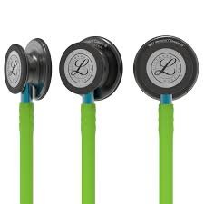 Littmann Classic Stethoscopes Littmann Classic III Stethoscope Smoke Lime Green Blue Stem 5875