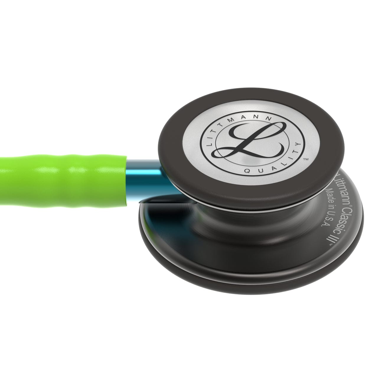 Littmann Classic Stethoscopes Littmann Classic III Stethoscope Smoke Lime Green Blue Stem 5875