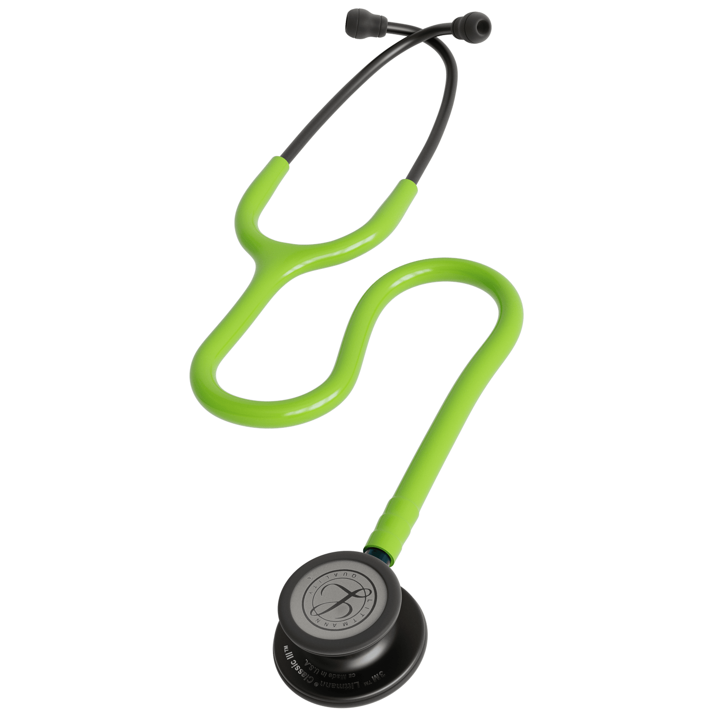 Littmann Classic Stethoscopes Littmann Classic III Stethoscope Smoke Lime Green Blue Stem 5875
