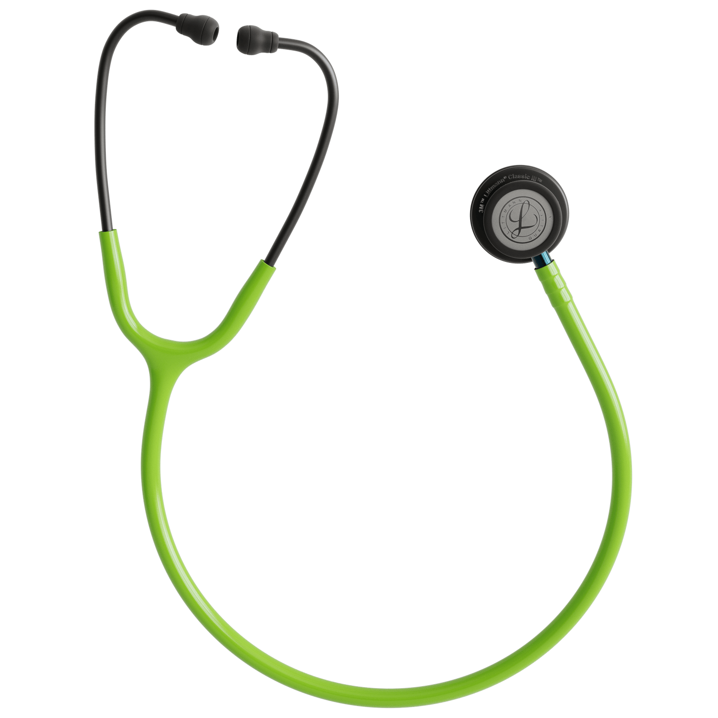 Littmann Classic Stethoscopes Littmann Classic III Stethoscope Smoke Lime Green Blue Stem 5875