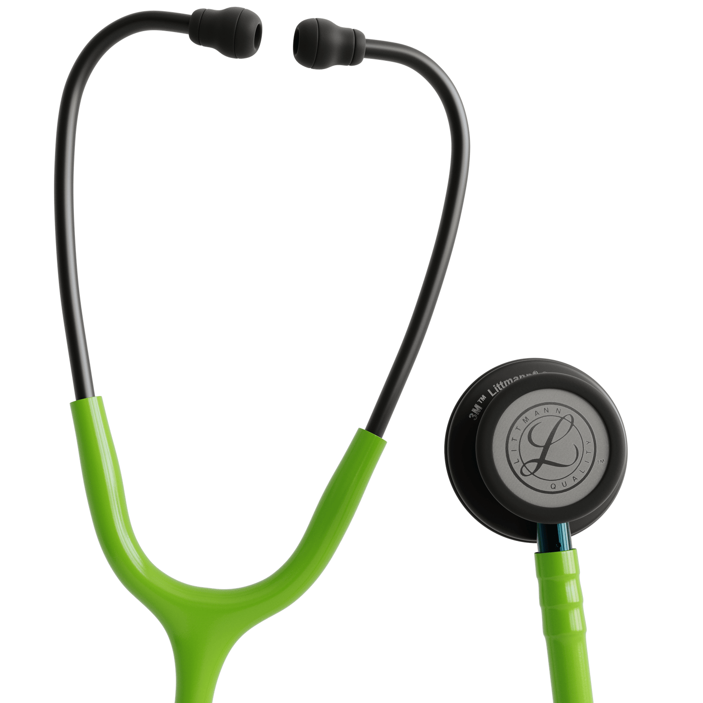 Littmann Classic Stethoscopes Littmann Classic III Stethoscope Smoke Lime Green Blue Stem 5875