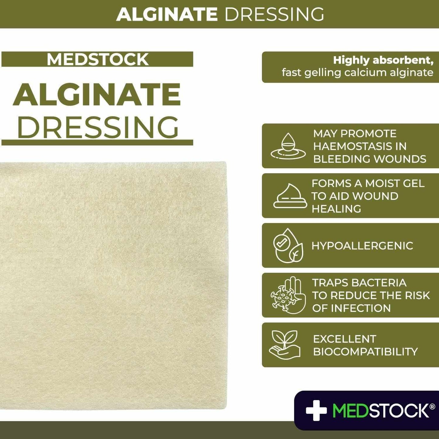 Medstock Alginate Dressing