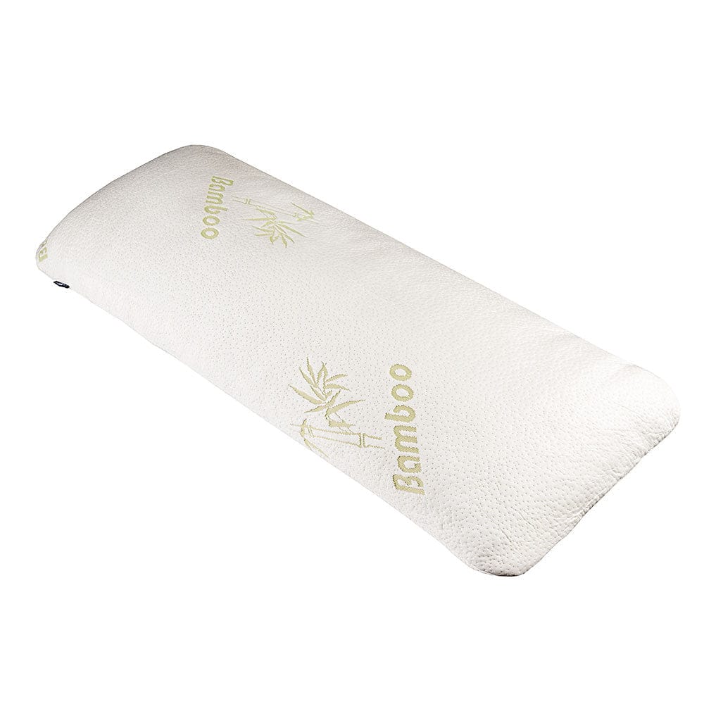 Memory Foam Body Pillow – Bamboo Cover, 100cm, Hypoallergenic