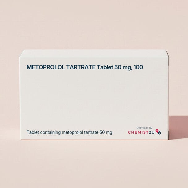 Minax 50 Tab 50mg 100 (Metoprolol Tartrate 50mg Tab) 1