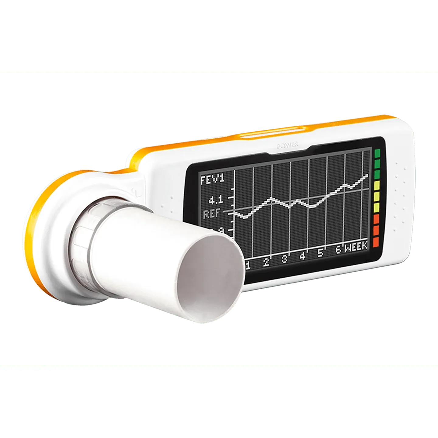 MIR Spirometers MIR Spirodoc Spirometer With 3D Oximeter, Touchscreen, Bluetooth, 101x48x16mm