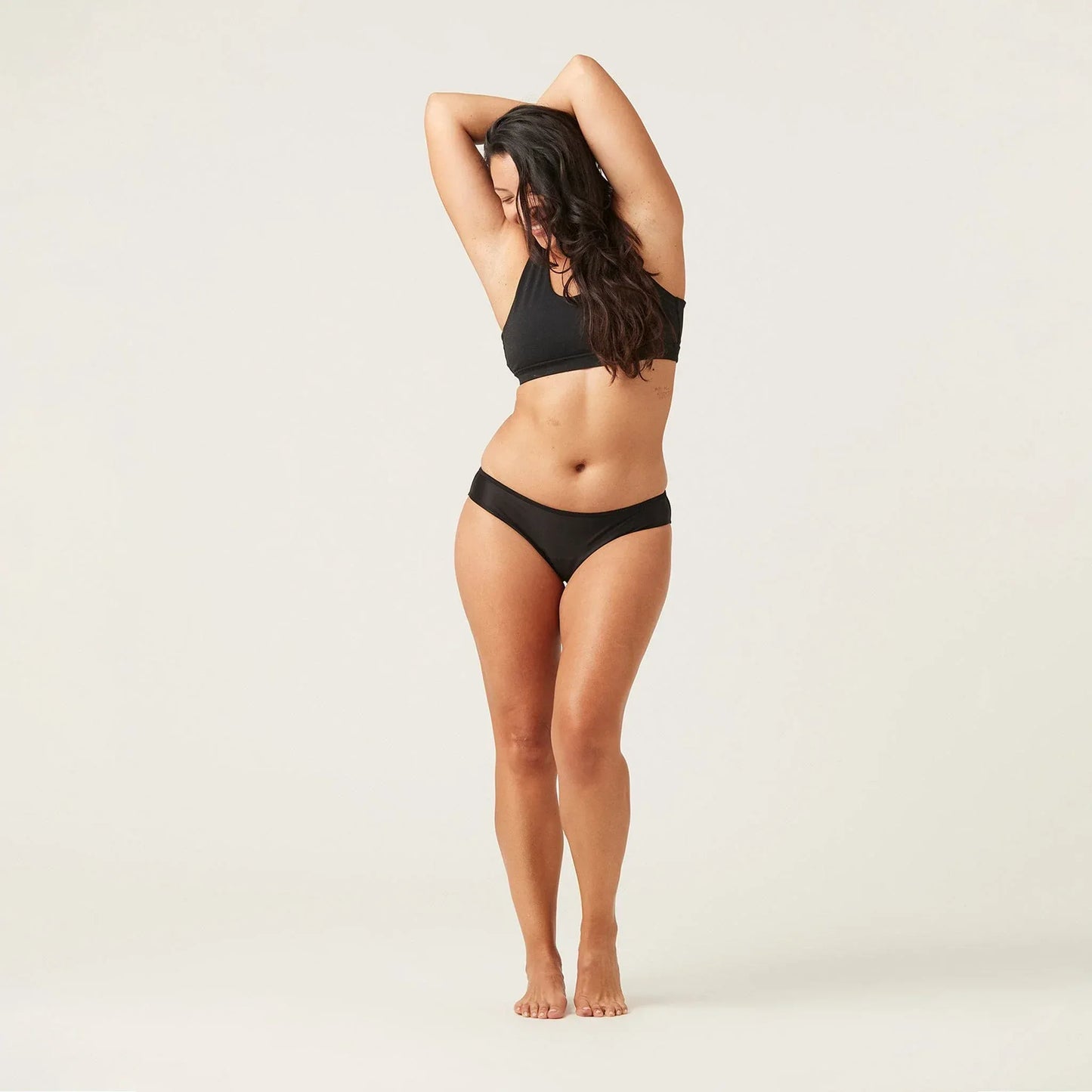 Modibodi Red Recycled Swimwear Bikini Brief Light-Moderate