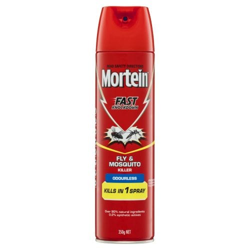 Mortein Carton of 9 Mortein Fast Knockdown Insect Spray Odourless 350g