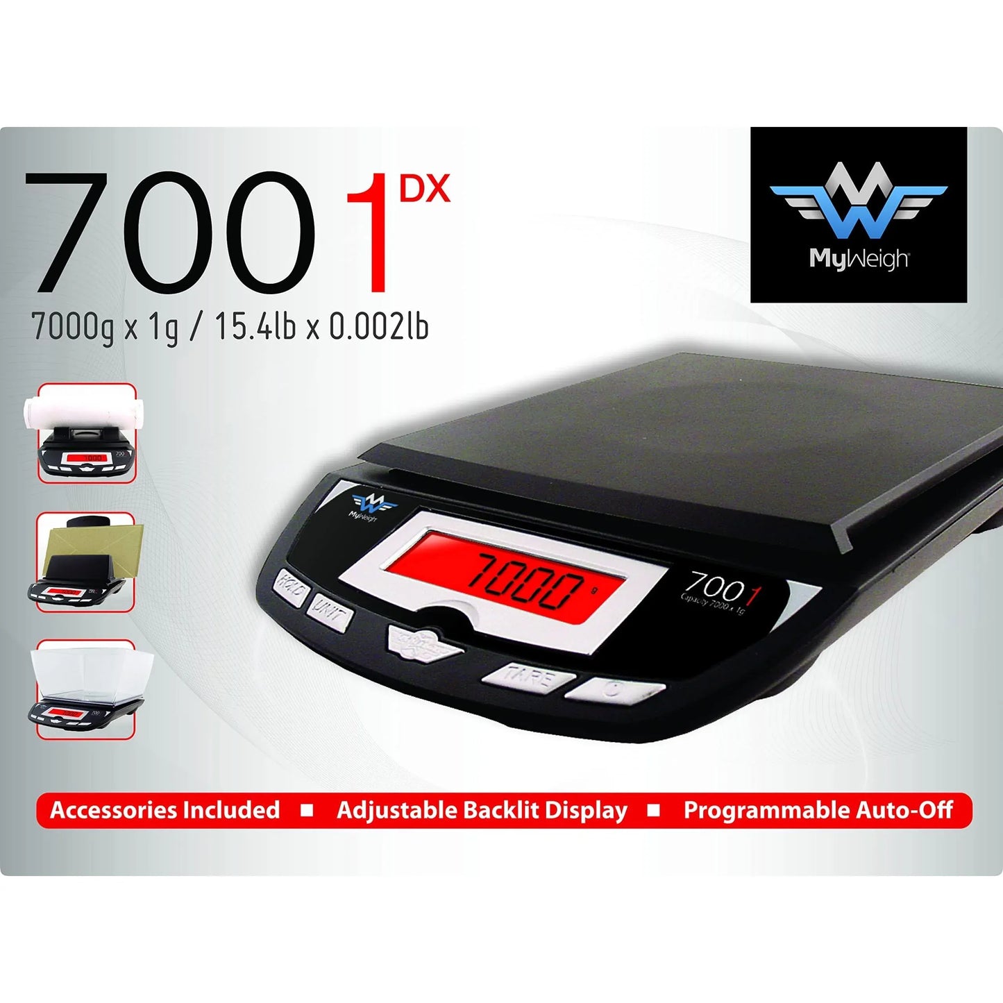MyWeigh Kitchen Scales MyWeigh 7001 Kitchen Scale