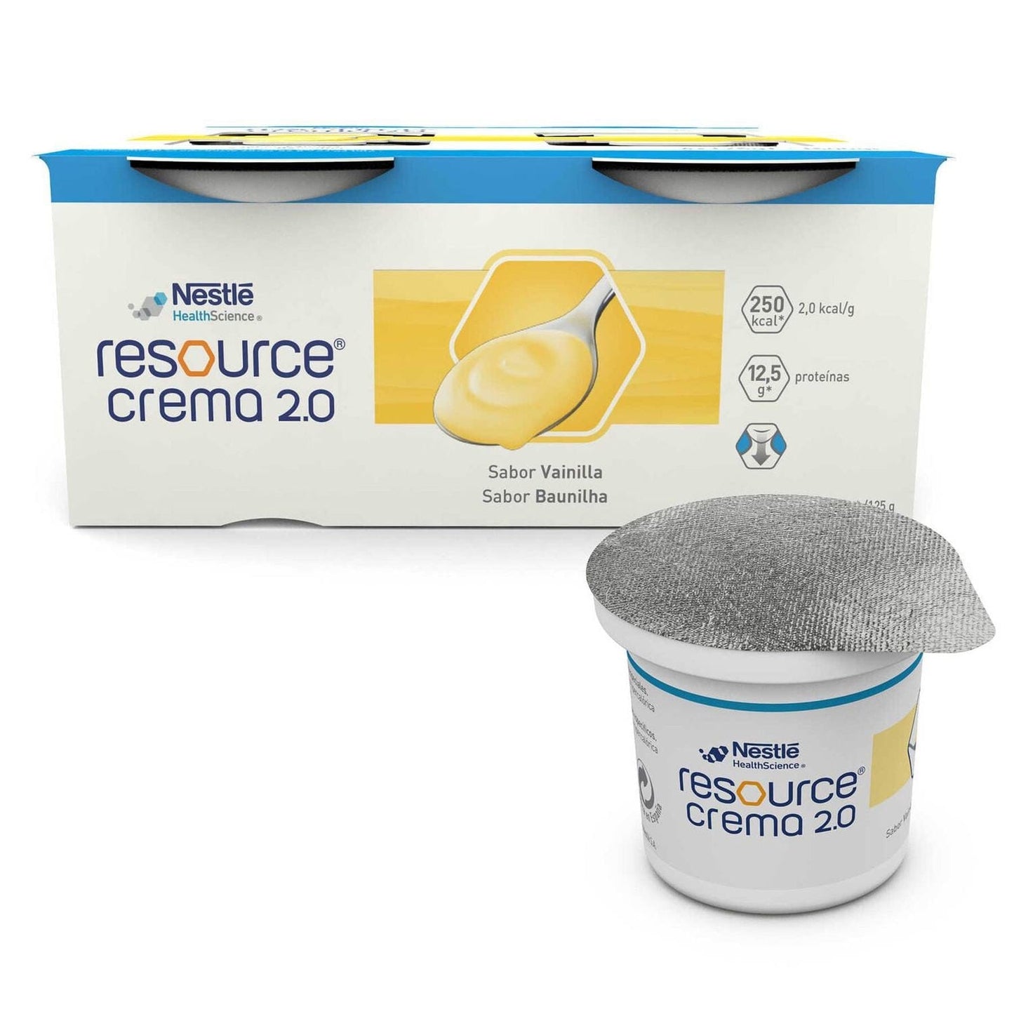 Nestle Dessert 2.0 Vanilla 4 x125g