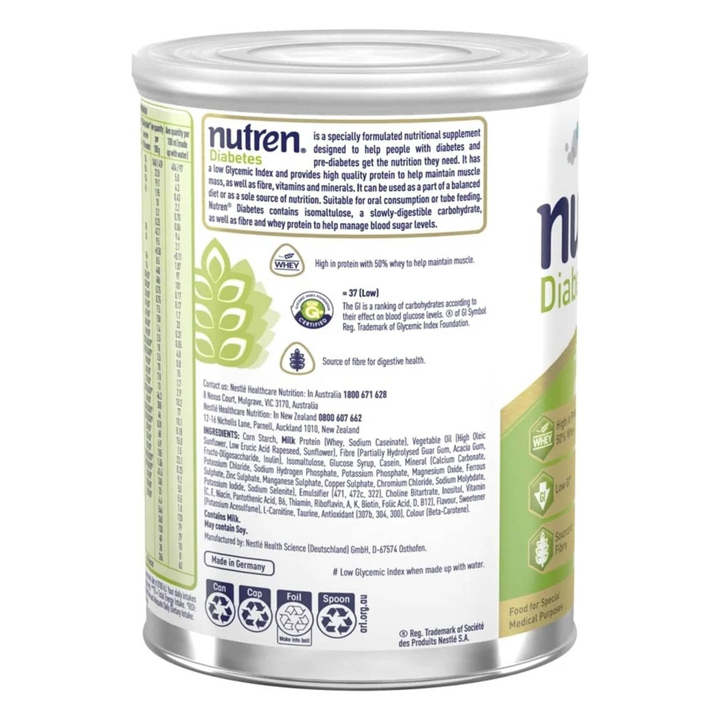 Nestle Nutren Diabetes Vanilla 440g