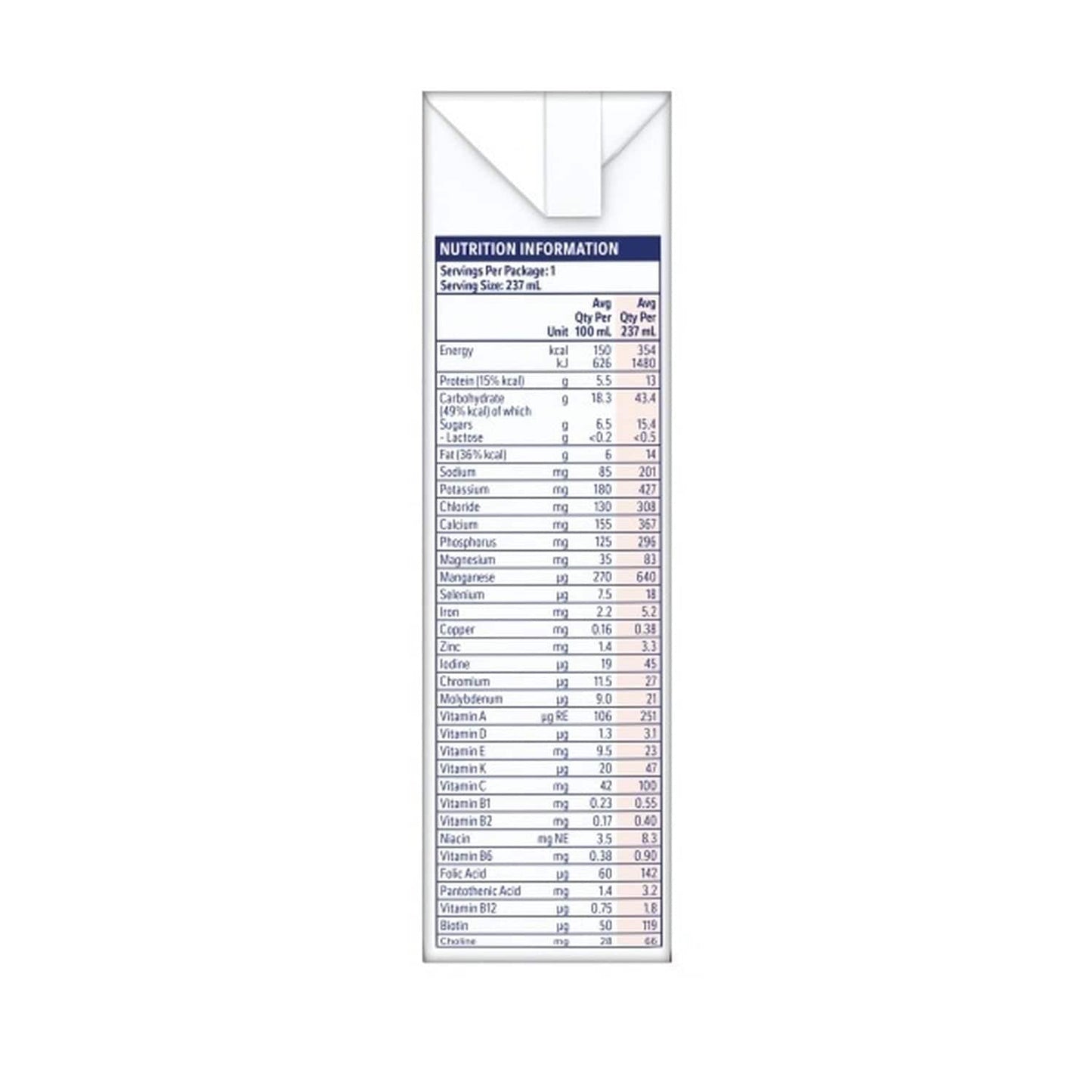 Nestle Resource Plus 237ml