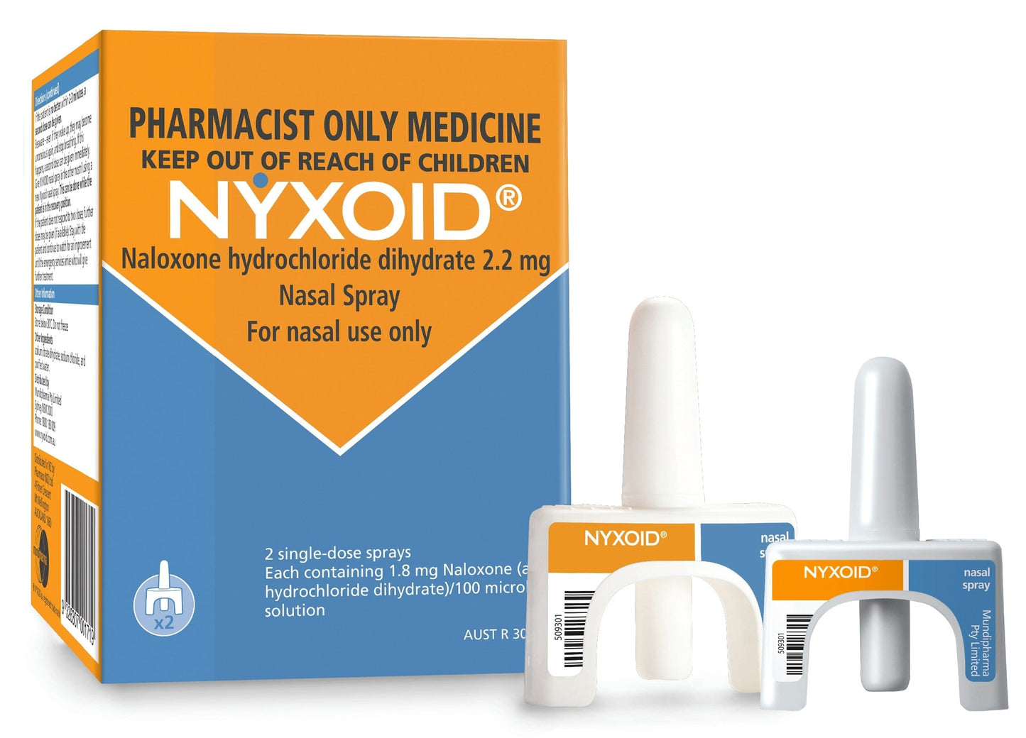 Mundipharma Nasal Sprays Nyxoid Nasal Spray 1.8mg/0.1ml - Emergency Opioid Overdose Treatment