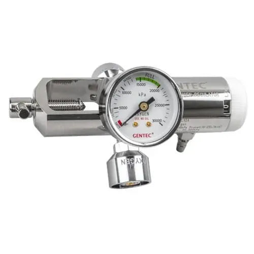 FastAid First Aid Equipment Oxygen Regulator 1-25LPM Double Outlet