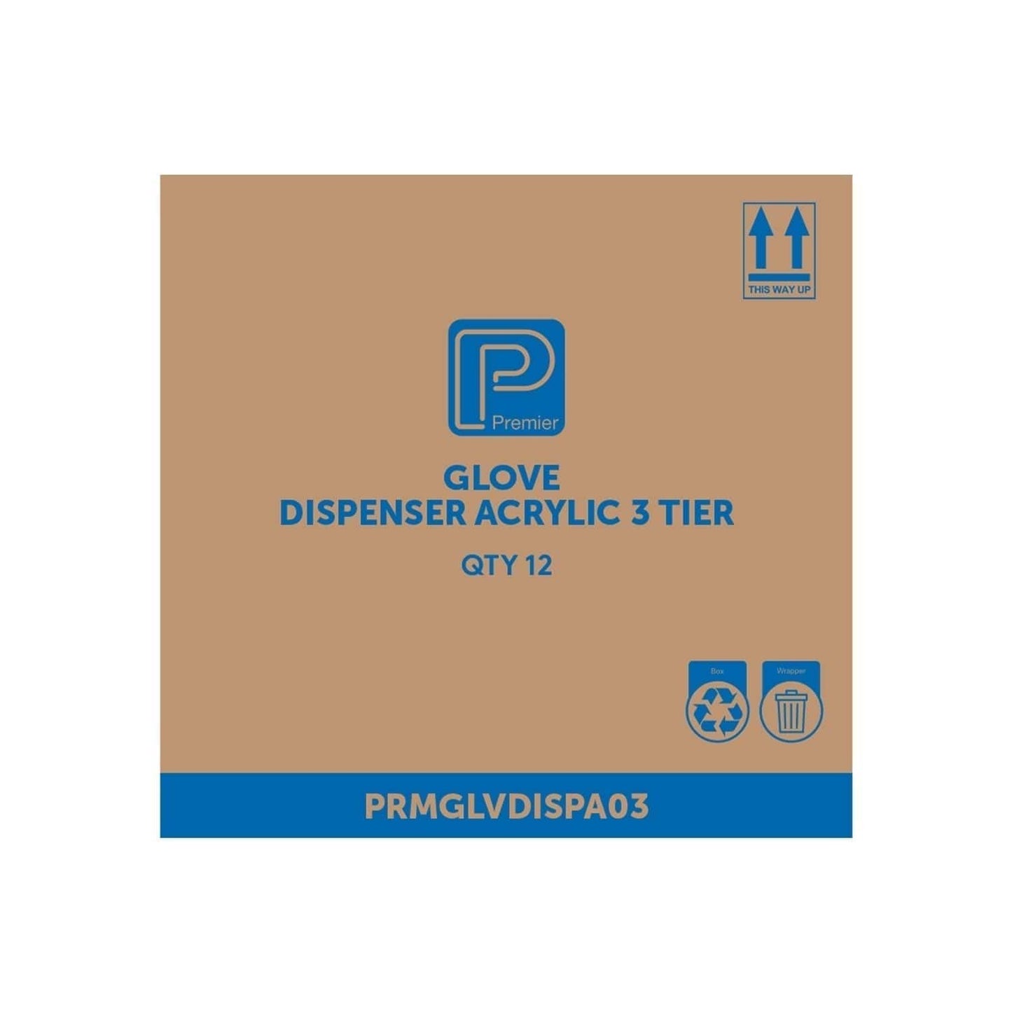 Premier Glove Dispenser 3 Tier