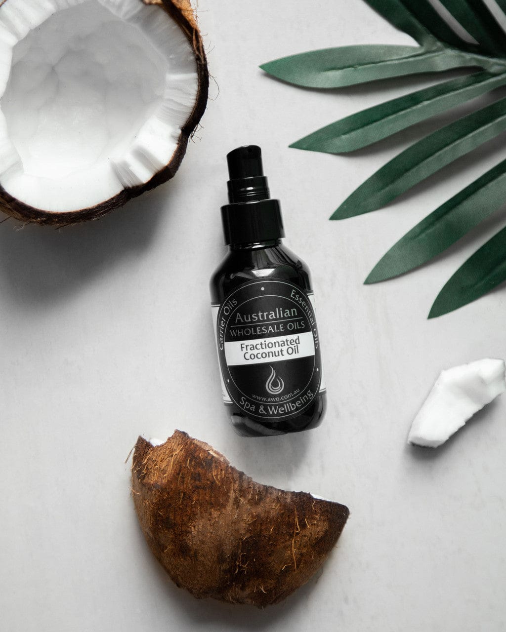 Premium Fractionated Coconut Oil - 100% Pure & Natural