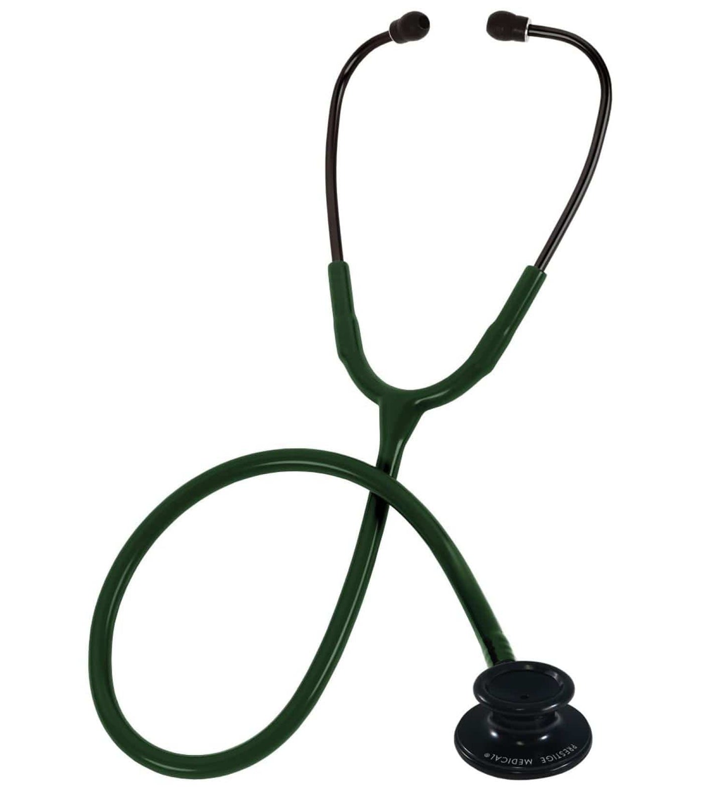 Prestige Clinical Lite Stethoscope Stealth Dark Metalic Green