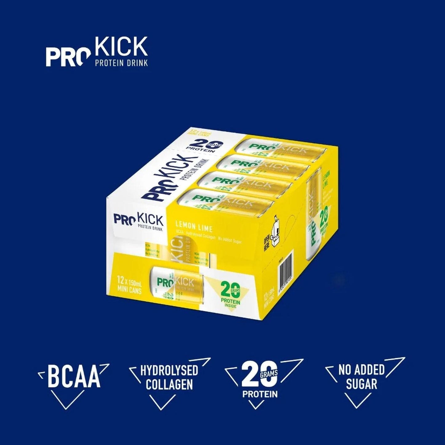 ProKick 20g Protein Drink Lemon 150mL