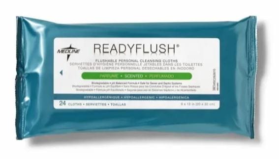 Readyflush Wipes 20cmx25cm