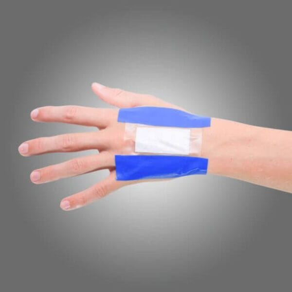 Rigid Strapping Tape 2.5cm x 5m – Sports Injury Support Tape Blue (Box of 12)