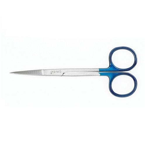 Sage Ss Iris Scissors Closed Shank Straight Handle For Disposable Peel Pack