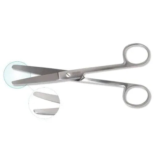 Professional Hospital Furnishings Scissors, General Operating Surgical, Blunt Blunt Curved, 14.5cm