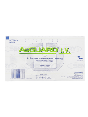 Sentry AsGUARD I.V Film Dressing