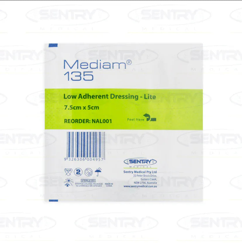 Sentry Medical Non Adherant Normal Mediam210 Sterile