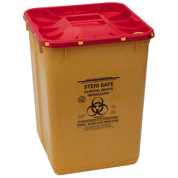 Sharps Container 60L – Large Medical Sharps Disposal Bin